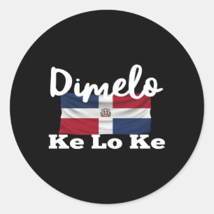 Adesivo Dimelo Ke Lo Ke República Dominicana