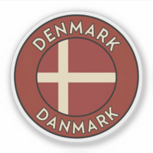 Adesivo Dinamarca Danmark 