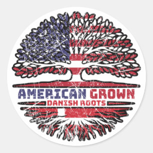 Adesivo Dinamarca Dinamarquesa US American USA United Stat
