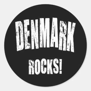 Adesivo Dinamarca Rocks!