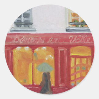 Adesivo "Diners en Ville"