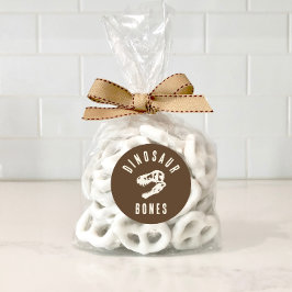 Adesivo Dino Dig Dinossauro, Escavação Óssea, Aniversário