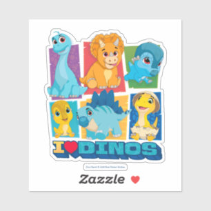 Adesivo Dino Ranch Dinossauro Divertido e Colorido