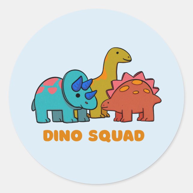 Adesivo Dino Sticker (Frente)