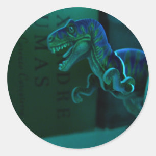 Adesivo Dino verde