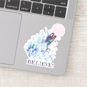 Adesivo Dinocorn Bubblegum Fantasy Acredita em Unisaur