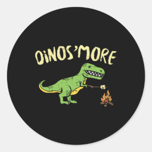 Adesivo Dinosmore Dinos Divertidos Camping Acampamento Din