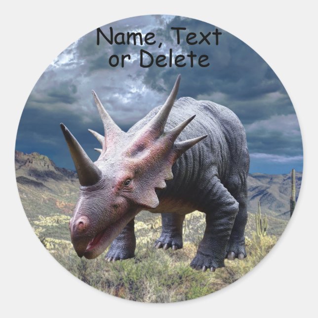 Adesivo Dinossaur Jurassic Park Beauful (Frente)