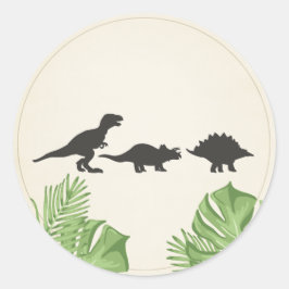 Adesivo Dinossaur Sticker Envelope Selo Dino
