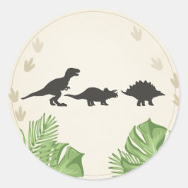 Adesivo Dinossaur Sticker Envelope Selo Dino