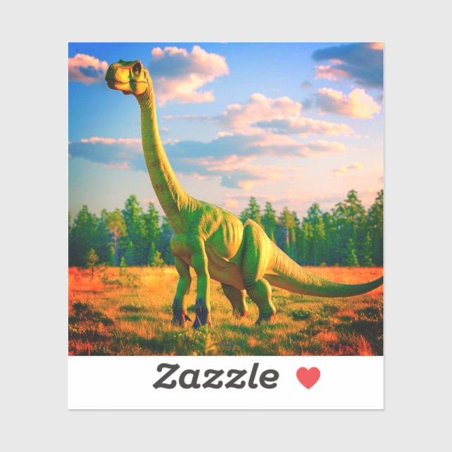 Adesivo Dinossauro (Folha)