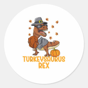 Adesivo Dinossauro Ação de Graças Meninos Turquia Surus T