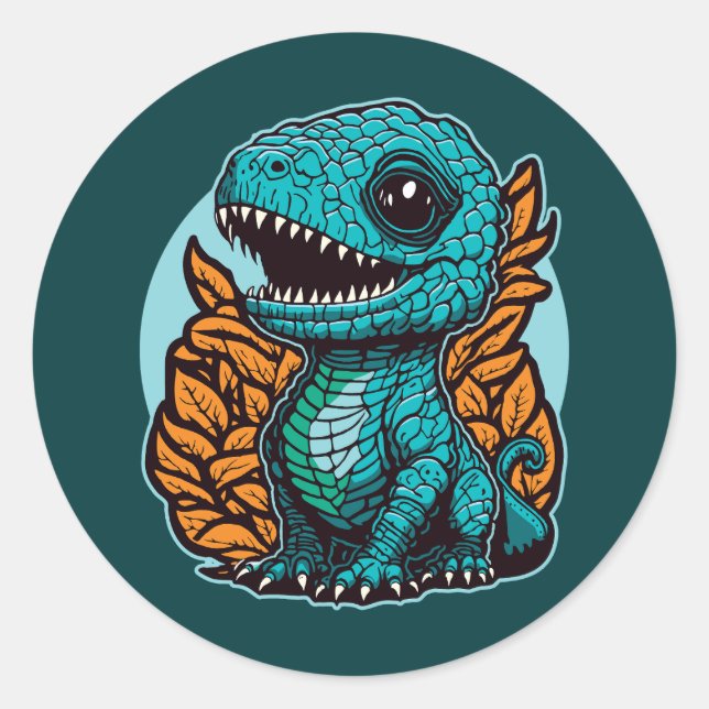 Adesivo Dinossauro Bebê (Frente)