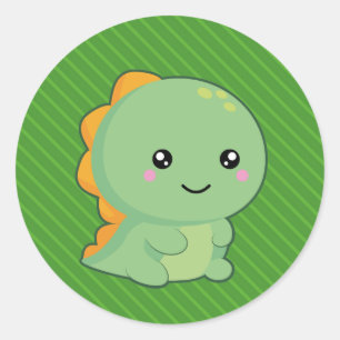 Adesivo Dinossauro de Kawaii