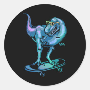 Adesivo Dinossauro Em Skate Equipamento De Dinossauro Em S
