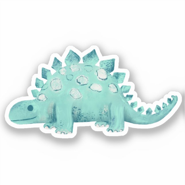 Adesivo Dinossauro Estegossauro (Frente)