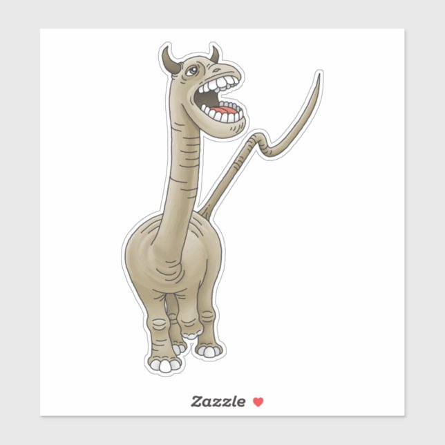 Adesivo Dinossauro Grande (Folha)