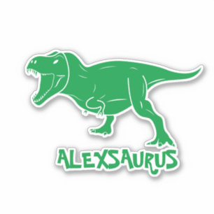 Adesivo Dinossauro Nome Personalizado