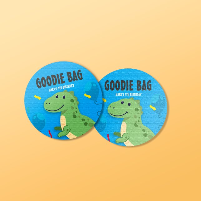 Adesivo Dinossauro T-rex Goodie Bag Swag Sticker (Criador carregado)