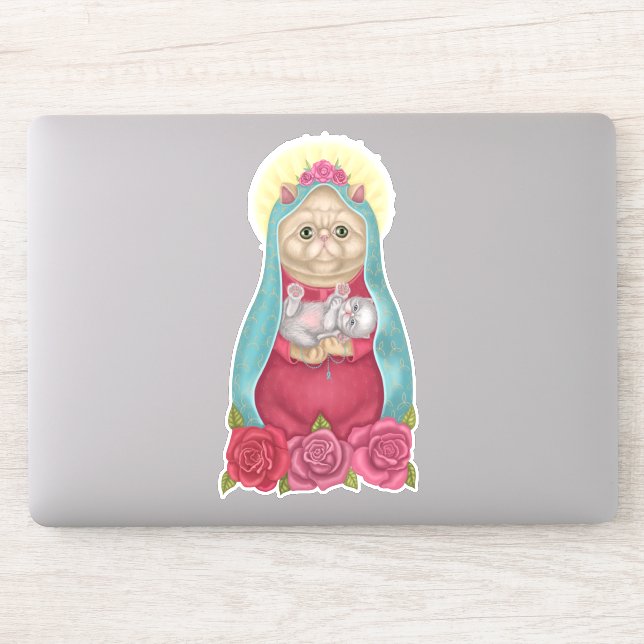 Adesivo Dios Meow Sticker (Computador)