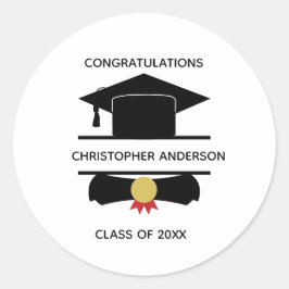 Adesivo Diploma de Boné Personalizado