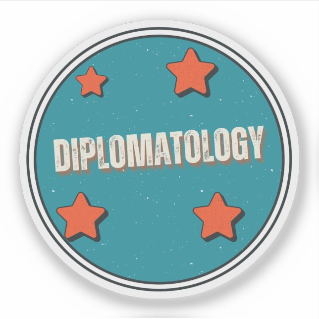 Adesivo Diplomatologia (Frente)
