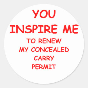 Adesivo direitos da arma