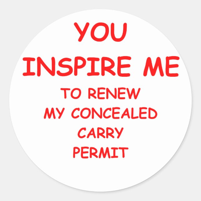 Adesivo direitos de armas (Frente)