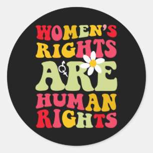 Adesivo Direitos do Homem Feministas 1973