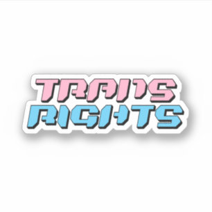 Adesivo Direitos Trans