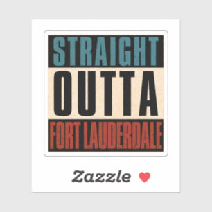 Adesivo Direto de Fort Lauderdale Florida FL