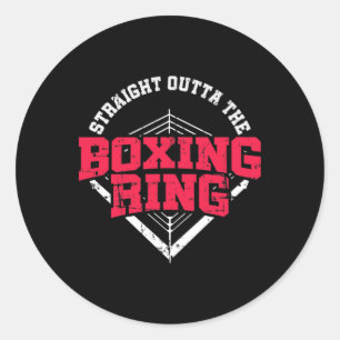 Adesivo Direto do Ringue de Boxe Mma Kickboxing Boxi