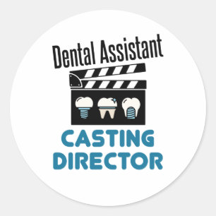 Adesivo Diretor de Casting do Assistente Dental