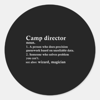 Adesivo Diretor Funny Camp Conselheiro do Campo Definido