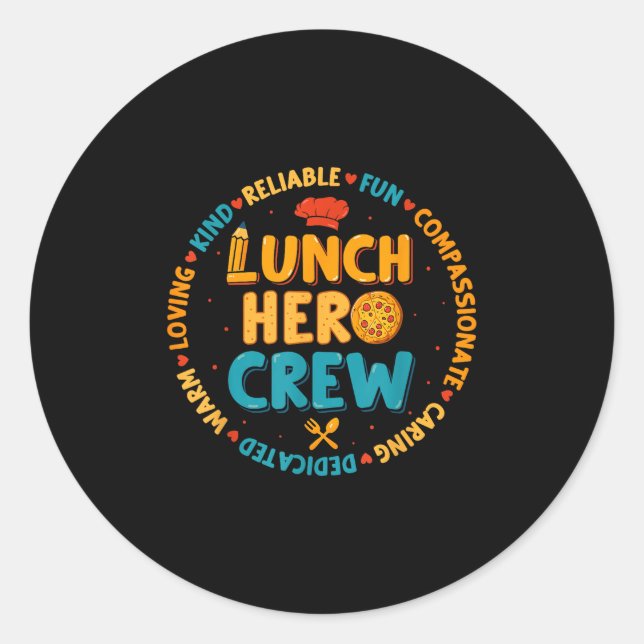 Adesivo Diretora De Almoços De Hero Squad Funny Cr (Frente)