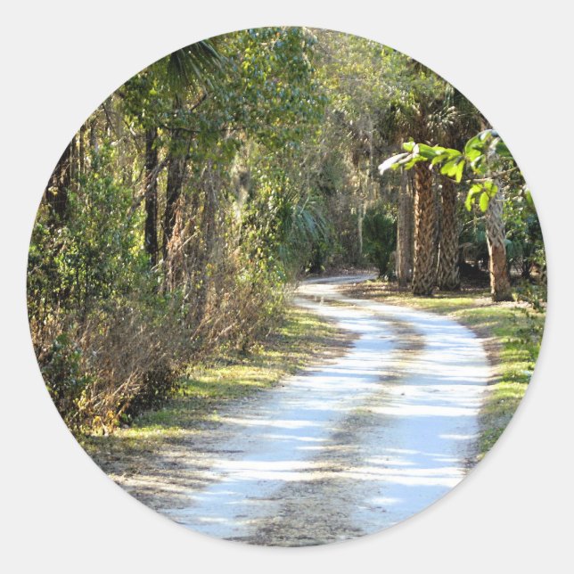 Adesivo Dirt Road em Micanopy, Florida (Frente)