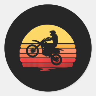 Adesivo Dirtbike Motocross Sunset
