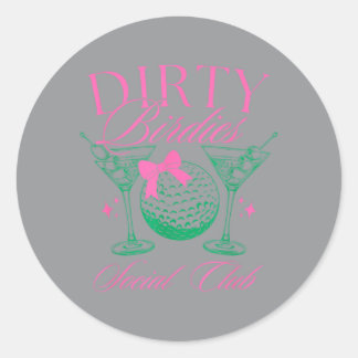 Adesivo Dirty Birdies Golf Sogovernment Agencyl Club