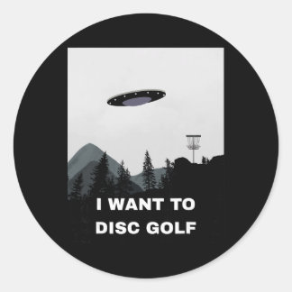 Adesivo Disc Golf Ufo 