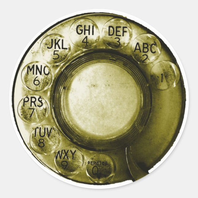 Adesivo Discador de Telefone (Frente)