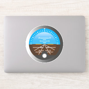 Adesivo Discagem de Piloto de Avião para Gyro Cockpit