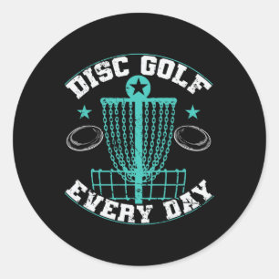Adesivo Discgolf Frisbee Diário Esboço