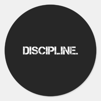 Adesivo Disciplina