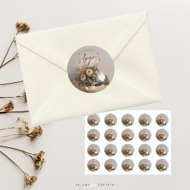 Adesivo Disco Ball | Boho Florals | Estética