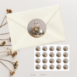 Adesivo Disco Ball | Boho Florals | Estética