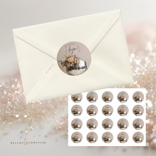 Adesivo Disco Ball | Flores |Estética (Criador carregado)