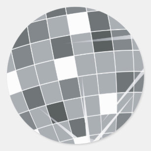 Adesivo Disco Ball, Mirror Ball, Club, Nightclub, Festa