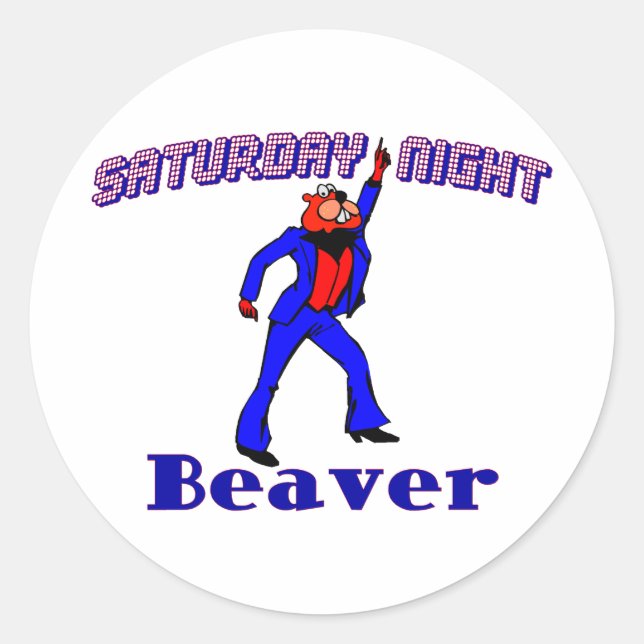 Adesivo Disco Beaver (Frente)