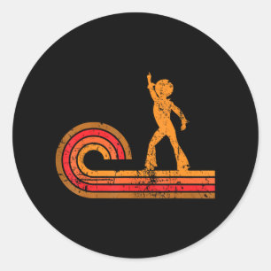 Adesivo Disco Dancer Silhouette Disco