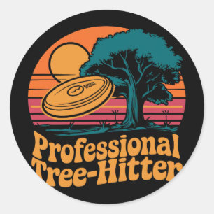 Adesivo Disco de Disc Golf, Profissional para Bater em Árv